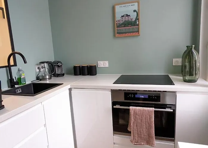 Apartament La Brise De Villers, F2 Hyper Centre, Vue Villers-sur-Mer